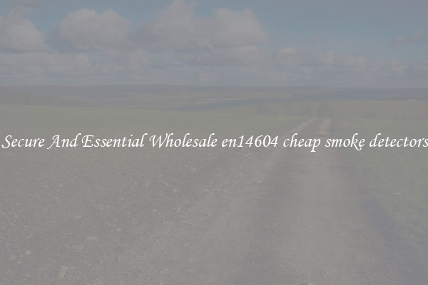 Secure And Essential Wholesale en14604 cheap smoke detectors
