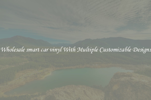 Wholesale smart car vinyl With Multiple Customizable Designs