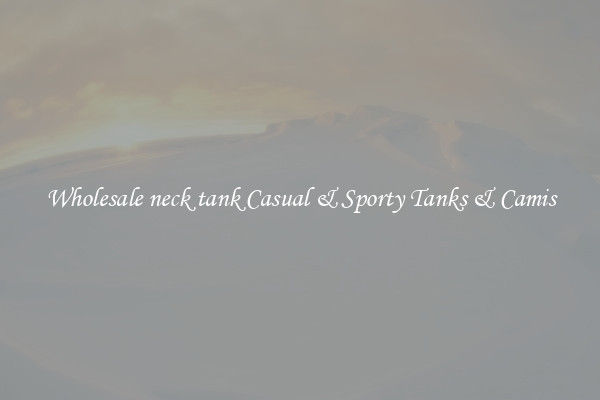 Wholesale neck tank Casual & Sporty Tanks & Camis
